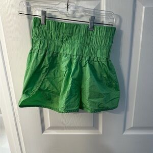 Free People Movement The Way Home Green Shorts